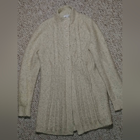 Backdrop oatmeal cardigan - Picture 4 of 9